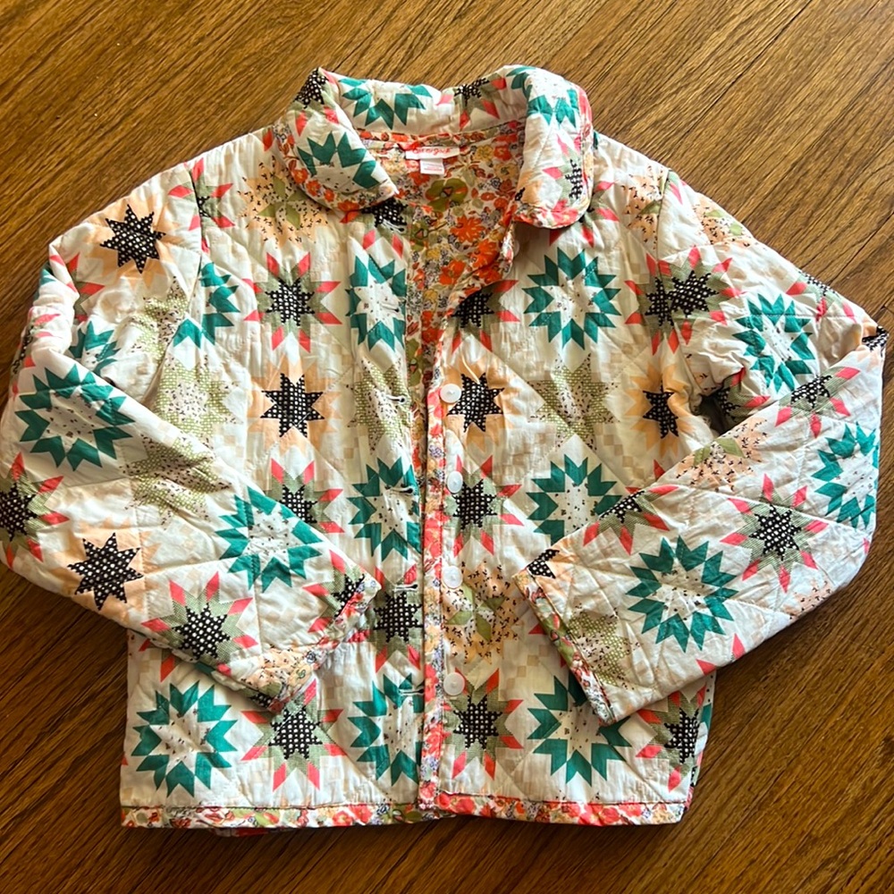 Cat + Jack Quilted Girls Jacket - size L (10/12)